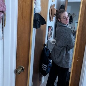 Old Navy Charcoal Cardigan